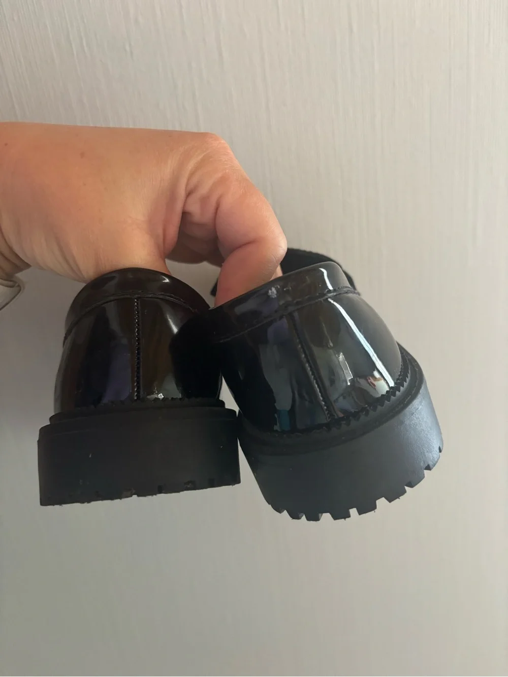Girls old navy chunky loafers